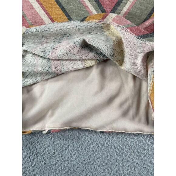 C Est 1946 Sweater Womens Medium Multicolor Geometric Short Sleeve Round Neck - Picture 9 of 11